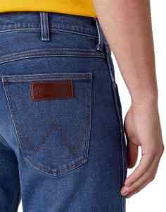 Wrangler Greensboro - BLUE FEST W15QKP11S - Herren Jeans Hose